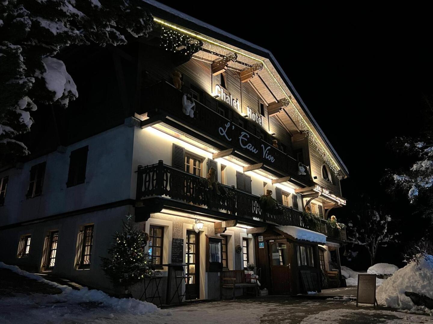 Saint-Nicolas-la-Chapelle  Chalet Appart'Hotel L'Eau Vive מראה חיצוני תמונה