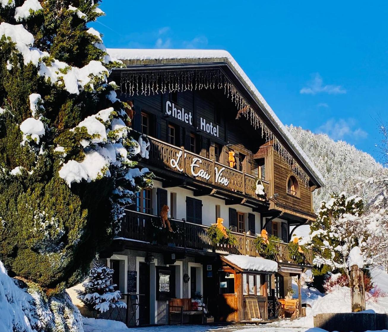 Saint-Nicolas-la-Chapelle  Chalet Appart'Hotel L'Eau Vive מראה חיצוני תמונה